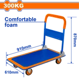 Chariot de Transport Pliable en Acier 300 kg - WADFOW thumbnail 3