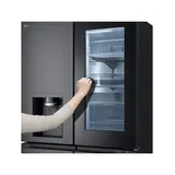 Refrigerateur LG Side BY Side Knock Knock 4 portes Noir GCX24FFCAB thumbnail 4