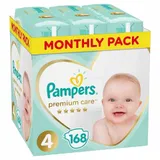 PAMPERS PREMIUM - Coffret Mensuel taille 4-lot de 168 couches thumbnail 1