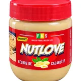 Beurre de cacahuète Nutlove verre 400 g thumbnail 1