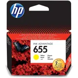 Cartouche d'encre HP 655 jaune (CZ112AE), 600 pages thumbnail 1
