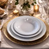 Ensemble 3 Assiettes Ronde Plate Incassable thumbnail 3