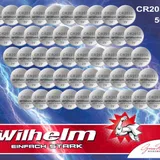 50 Piles Bouton Wilhelm Pile CR 2032 Batterie au Lithium Haute Performance CR2032 Vendu par : ginas-energy-store thumbnail 1