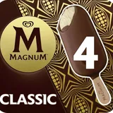 MAGNUM - Glace au chocolat classic - 4 bâtonnets (300g) thumbnail 1