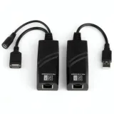 Extenseur USB 2.0 100M par RJ45 - Émetteur et Récepteur thumbnail 1