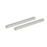 Jeu de 2 Carrés Pleins – Lot de 10 – Acier pour Portes Intérieures THIRARD - 6 x 110mm thumbnail 1