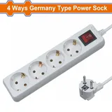 Multiprise électrique 4 prises avec rallonge 1,4 m thumbnail 3