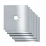 Lots de 6 Tapis de protection de cuisinière - Haute résistance à la température thumbnail 1