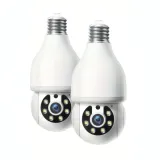 Caméra Wi-Fi à Douille RSCAR LAMP CAM 2MP RS-CCTV381 thumbnail 1