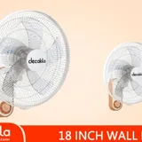 Ventilateur Mural Decakila 18 Pouces Blanc et Finition Bois thumbnail 3