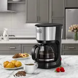 Machine A Café Cafetière Filtre 10 Tasses Black Decker DCM750SB5 thumbnail 3