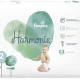 PAMPERS - Couches Bébé Harmonie, Taille 2 (4 à 8 kg) - 27 Pcs thumbnail 1