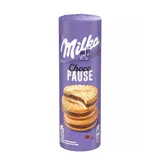 MILKA Choco pause, biscuits fourrés au chocolat 260g thumbnail 1