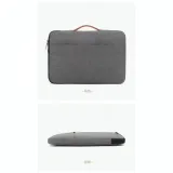 Sacoche Ordinateur Portable 13" SHENGBEIER 803 - Noir/Gris/Bleu thumbnail 1