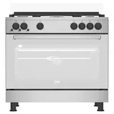 Cuisinière 5 Feux dont 4 Gaz et 1 Wok Beko Ggr 15115 Dx Ns thumbnail 1
