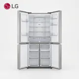 Refrigerateur LG Side BY Side 4 portes 434 litres Inverter Gris GCFB41FPLAM thumbnail 3