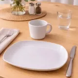 Assiette plate incassable forme carrée thumbnail 3