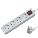 Multiprise électrique 4 prises avec rallonge 1,4 m thumbnail 1