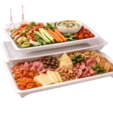 Lot de Plateaux de Service Rectangulaires Incassable GM PM thumbnail 1
