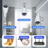 JOOAN E27 Lamp Camera WiFi thumbnail 2