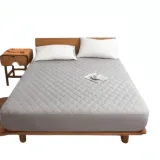 Housse de matelas imperméable (180×200 cm) – Gris thumbnail 1