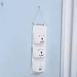 Sac de rangement mural dessin animé – Organisateur chambre bébé thumbnail 1