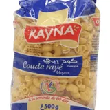 KAYNA - Pâtes coudes rayés - 500g thumbnail 1