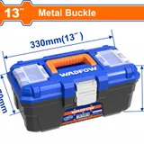 Boîte à Outils 13" - Compacte & Résistante avec Fermoir Métal thumbnail 3
