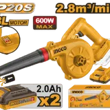 Souffleur Sans Fil 20V INGCO Brushless | 3 Vitesses thumbnail 1