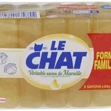 LE CHAT - Savon Glycérine Naturel 5x125g – Doux & Hydratant thumbnail 1