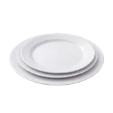Ensemble de 3 assiettes Incassable à rebord arrondi thumbnail 1