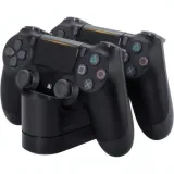 Station de recharge DualShock 4 pour 2 manettes PS4 thumbnail 1