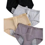 Sous-vêtements  modèles triangle allongeants, anti-fuites, 4 pièces , taille S thumbnail 1