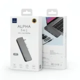 Adaptateur USB-C 5 en 1 WIWU Alpha M X Pro - HDMI, USB 3.0, Audio thumbnail 1
