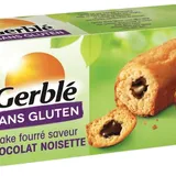 GERBLE – Cake Fourré Chocolat Saveur Noisette – Sans Gluten & Sans Lactose – 210 g thumbnail 1
