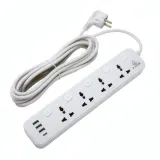 Multiprise Électrique R SCAR RS-B43U 4 Ports avec Chargeur USB Type-C 5M thumbnail 1