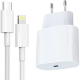 Câble + Prise Murale (USB-C + Lightning) 25W thumbnail 2