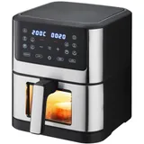 Air Fryer Yaki 8 litres Multifonction Digital Noir Gris YA810DSV01S thumbnail 1