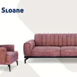 Salon Canapé 7 places Couleur Au Choix Sloane thumbnail 3