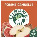 ELEPHANT - Thé Infusion Pomme Cannelle - 20 sachets thumbnail 1