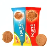 BISKO - Biscuits fourrés saveurs chocolat & vanille - 44g thumbnail 1