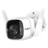 Caméra extérieure Tapo sans fil 1440p étanche IP66 avec vision nocturne avancée et audio bidirectionnel thumbnail 1