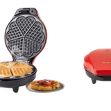 Gaufrier Cœur Decakila 1200W - Plaques Antiadhésives thumbnail 1