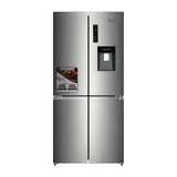 Refrigerateur Roch Side By Side 4PORTES Avec Fontaine 525LITRES Gris RFR5251WD41 thumbnail 1