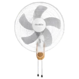 Ventilateur Mural Decakila 18 Pouces Blanc et Finition Bois thumbnail 1