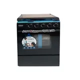 Cuisiniere Solstar 4FEUX 50X50 Full Option Noir SO112-GGRBKVSS thumbnail 1