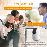 Imou - Caméra IP Wi-Fi intérieur 5MP Panoramique et inclinaison pour une couverture à 360° | Détection humaine | Suivi intelligent | Vision nocturne | Mode privé - IPC-K2EP-5H2W thumbnail 4