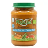 Malaïka – Pot pour bébé Sans gluten - Carotte, Petit Pois, Tomate & Bœuf – Dès 6 mois – 190 g thumbnail 1