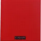 Cahier Calligraphe – Grand Format Rouge - 96 Pages thumbnail 1
