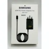 Chargeur Samsung S8 USB-C 65W - Adaptateur de Charge Rapide thumbnail 1
